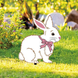 Panneau de signalisation de jardin pour Pâques
