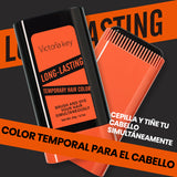 Tinte para el cabello con peine