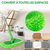 Chiffons microfibres pour nettoyeur à vapeur universel