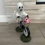 Mignon ornement de bicyclette fantôme