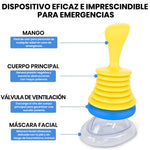 Entrenador de capacidad vital + dispositivo antiasfixia