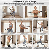 Entrenamiento con Cuerdas de Batalla Ajustables sin Cuerda