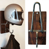 Support Mural de Casque de Moto