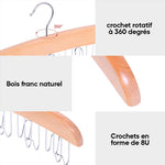 Cintres pour cravates et ceintures