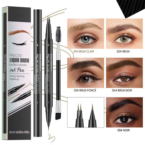 Crayon à sourcils 2 en 1