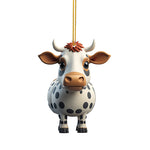 Ornement décoratif vache dessin animé