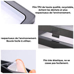 Cadre flottant 3D noir (10 PCS)