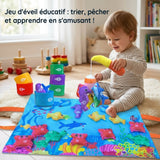 Jouet de pêche éducatif Montessori pour enfants