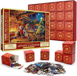 Calendrier de l'Avent 2024 Puzzles de Noël