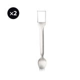 Fourchette trancheuse pastèque 2 en 1