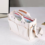 Sac en toile multi-poches de grande capacité