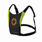 Gilet de signalisation à LED réfléchissantes