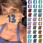 Tatouage temporaire pour concert d'Eras tour 13