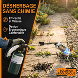 Chalumeau professionnel à propane pour désherbage