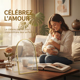 Cadre photo souvenir haut de gamme pour bébés et animaux de compagnie