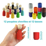 Jeu de sagesse arc-en-ciel