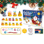 Boîte de Noël de canard jaune