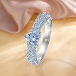 Bague diamantée Love