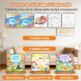 Livres de dessin magiques réutilisables pour enfants