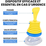 Entraîneur de capacité vitale + dispositif anti-étranglement