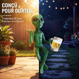 Statue Alien avec Bière