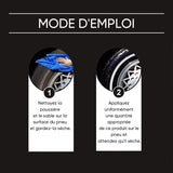 Cire de renouvellement des pneus automobiles