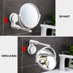 Miroir mural double face