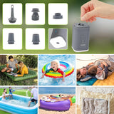 Pompe à air rechargeable pour le camping