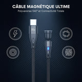 Câble de données magnétique