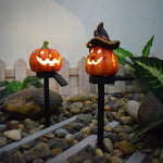 Lampe de sol en forme de citrouille pour Halloween