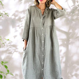 Robe simple, décontractée et ample