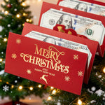 Sobre Rojo de Navidad Plegable con 6 Compartimentos