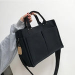 Sac en toile à plusieurs compartiments