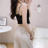 Camisole en Dentelle avec Gilet Interne