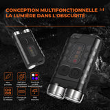 Mini Torche Magnétique pour Porte-clés