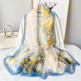 Nuages de voile doux Châle fin d'été