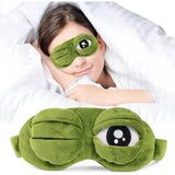 Masque de sommeil grenouille