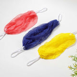 Éponge de bain exfoliante en filet africaine authentique