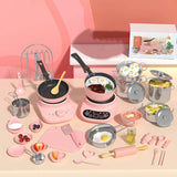 Jeu de Cuisine Miniature Réel pour Enfants - Ensemble de 22 Pièces