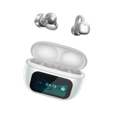 Casque d'écoute Clip-On à écran tactile LCD couleur Bluetooth 5.4 sans fil