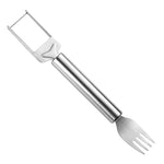 Tenedor de Sandía de Acero Inoxidable