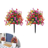 Violette artificielle pour le jardin, l'intérieur et la décoration d'intérieur