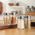 Ensemble de pots à épices en verre