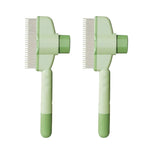 Brosse de toilettage autonettoyante pour animaux de compagnie