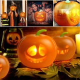 🎃Éclairage de citrouille de musique d'Halloween