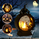Lanterne Bougie LED Halloween Vintage