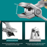 Coupe-ongles en Acier Inoxydable avec Anneau