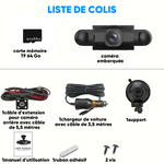 Caméra de tableau de bord 4 canaux 1080P HD