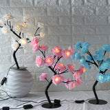 Lampe de Table Fleur de Rose Arbre