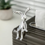 Décoration pour lapin à longues oreilles